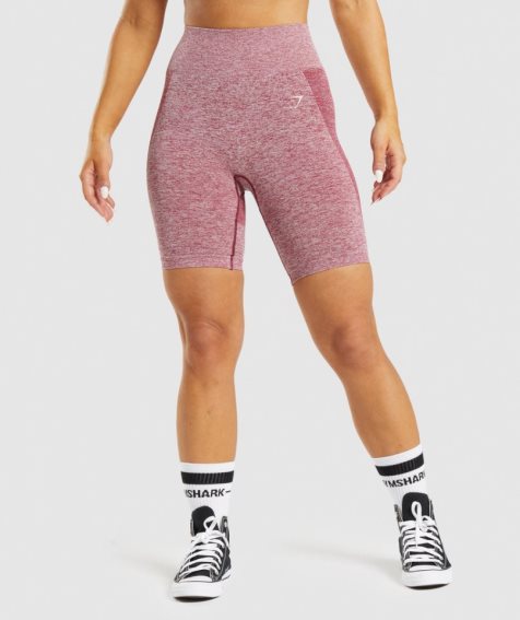 Szorty Gymshark Flex Cycling Damskie Różowe | PL 369TKC